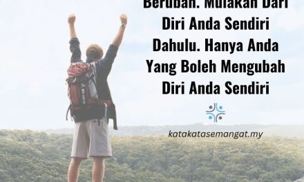 Anda Ada Kekuatan Untuk Berubah (Ubah Diri)